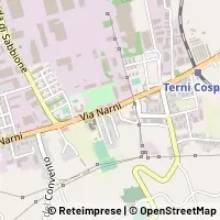 Kaart Terni