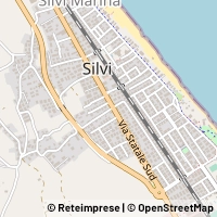 Mapa Silvi