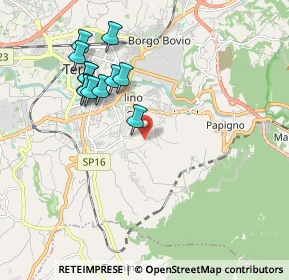 Mappa Via Augusto Murri, 05100 Terni TR, Italia (1.97333)