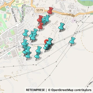 Mappa Via Augusto Murri, 05100 Terni TR, Italia (0.3931)