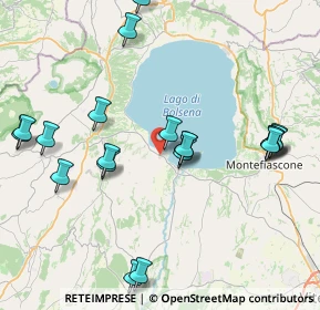 Mappa Via dell'Artigianato, 01010 Capodimonte VT, Italia (9.4685)