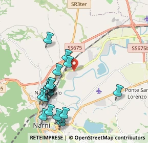 Mappa Strada di maratta bassa km8, 05035 Narni Scalo TR, Italia (2.284)