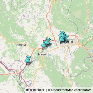 Mappa Strada di maratta bassa km8, 05035 Narni TR, Italia (5.42833)