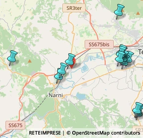 Mappa Strada di maratta bassa km8, 05035 Narni Scalo TR, Italia (5.752)