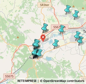 Mappa Strada di maratta bassa km8, 05035 Narni Scalo TR, Italia (3.6175)