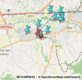 Mappa Strada di Cospea, 05100 Terni TR, Italia (1.81)