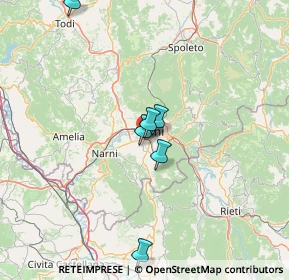 Mappa Strada di Cospea, 05100 Terni TR, Italia (29.91154)