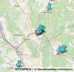 Mappa Strada di Cospea, 05100 Terni TR, Italia (16.75769)