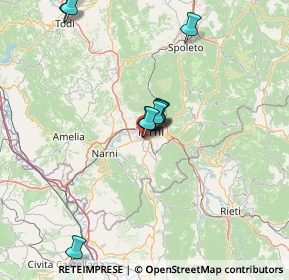 Mappa Strada di Cospea, 05100 Terni TR, Italia (15.05091)