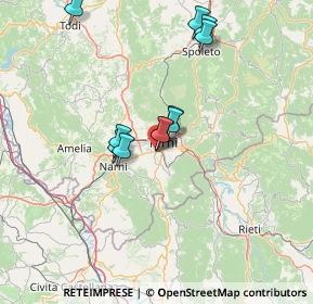 Mappa Strada di Cospea, 05100 Terni TR, Italia (12.25273)