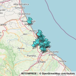 Mappa Via Genova, 64028 Silvi TE, Italia (9.172)