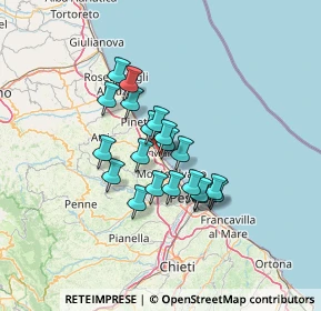 Mappa Via Genova, 64028 Silvi TE, Italia (10.0665)