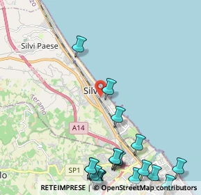 Mappa Via Genova, 64028 Silvi TE, Italia (3.279)