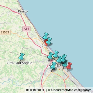 Mappa Via Genova, 64028 Silvi TE, Italia (4.01933)