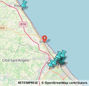 Mappa Via Genova, 64028 Silvi TE, Italia (4.87818)