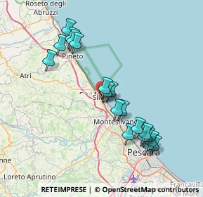 Mappa Via Genova, 64028 Silvi TE, Italia (7.5675)