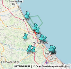 Mappa Via Genova, 64028 Silvi TE, Italia (7.32941)