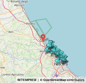Mappa Via Genova, 64028 Silvi TE, Italia (7.61067)
