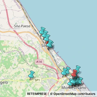 Mappa Via Genova, 64028 Silvi TE, Italia (3.071)