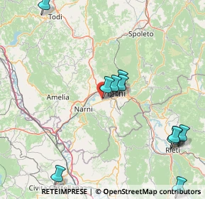 Mappa Strada di Pantano, 05100 Pantano TR, Italia (22.12333)