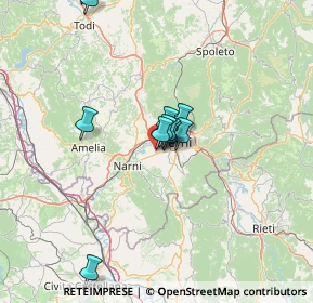 Mappa Strada di Pantano, 05100 Pantano TR, Italia (11.75909)