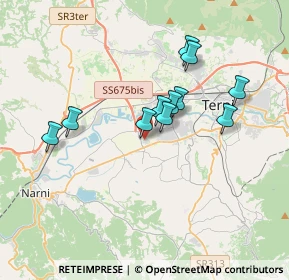 Mappa Strada di Pantano, 05100 Pantano TR, Italia (3.11909)