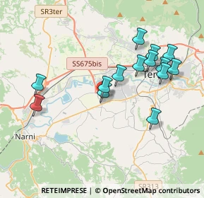 Mappa Strada di Pantano, 05100 Pantano TR, Italia (3.92786)