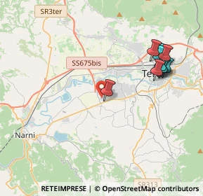 Mappa Strada di Pantano, 05100 Pantano TR, Italia (4.55545)