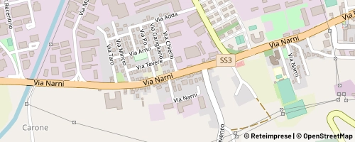Mappa Terni