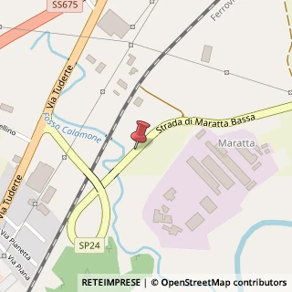 Mappa Strada Maratta, 7, 05035 Narni, Terni (Umbria)