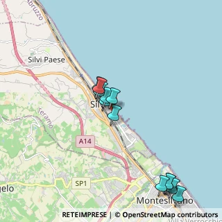 Mappa Via Verona, 64028 Silvi TE, Italia (2.06833)