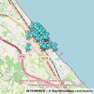 Mappa Via Verona, 64028 Silvi TE, Italia (0.5975)