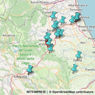 Mappa Piazza Umberto I, 64049 Tossicia TE, Italia (17.6485)