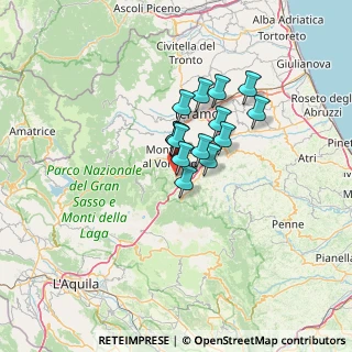 Mappa Piazza Umberto I, 64049 Tossicia TE, Italia (8.93071)