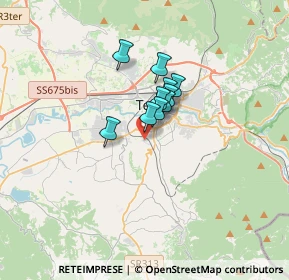 Mappa Via Palmiro Teofoli, 05100 Terni TR, Italia (2.63182)