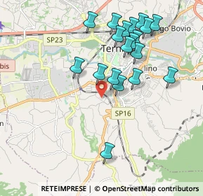 Mappa Via Palmiro Teofoli, 05100 Terni TR, Italia (2.02947)