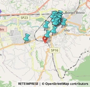 Mappa Via Palmiro Teofoli, 05100 Terni TR, Italia (1.8355)