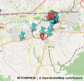 Mappa Via Palmiro Teofoli, 05100 Terni TR, Italia (1.7825)