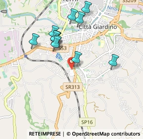 Mappa Via Sant'Efebo, 05100 Terni TR, Italia (0.9525)