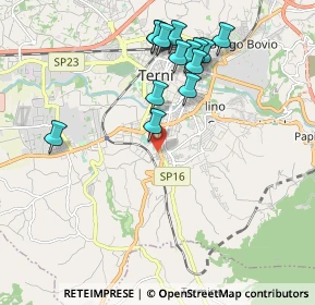 Mappa Via Sant'Efebo, 05100 Terni TR, Italia (2.07929)