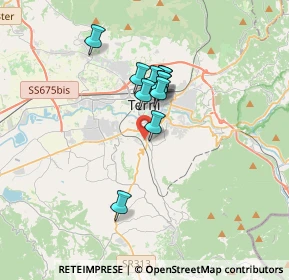 Mappa Via Sant'Efebo, 05100 Terni TR, Italia (2.62545)