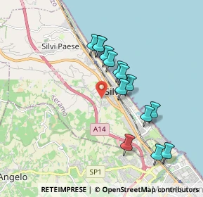 Mappa Contrada Santo Stefano, 64028 Silvi TE, Italia (1.73786)