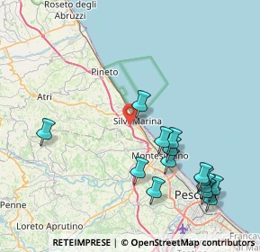 Mappa A14 - Autostrada Adriatica, 64028 Silvi TE, Italia (9.57929)