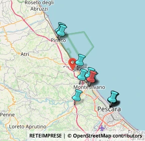 Mappa A14 - Autostrada Adriatica, 64028 Silvi TE, Italia (7.72412)