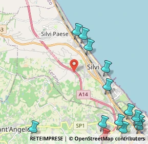 Mappa A14 - Autostrada Adriatica, 64028 Silvi TE, Italia (3.33071)