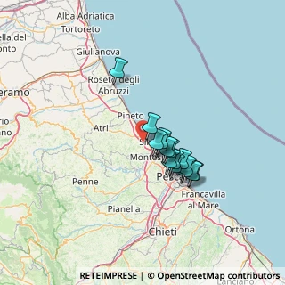 Mappa A14 - Autostrada Adriatica, 64028 Silvi TE, Italia (10.36067)