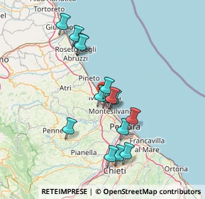 Mappa Via della Torre, 64028 Silvi TE, Italia (13.29533)