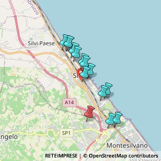 Mappa Marina TE IT, 64028 Silvi TE, Italia (1.54571)