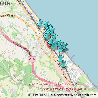 Mappa Marina TE IT, 64028 Silvi TE, Italia (0.5745)