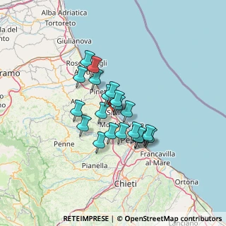 Mappa Marina TE IT, 64028 Silvi TE, Italia (10.015)